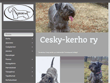 Tablet Screenshot of cesky-kerho.net